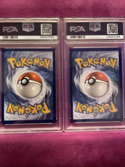 Pokemon 2016 XY Evolutions M Venusaur Blastoise EX Full Art Sequential PSA 8 - Image 2