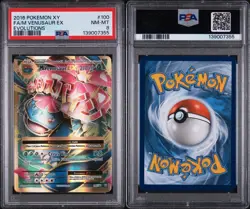Pokemon 2016 XY Evolutions M Venusaur Blastoise EX Full Art Sequential PSA 8 - Image 5