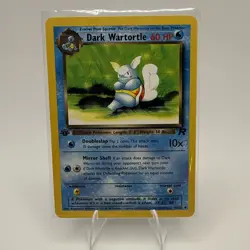 Pokemon Dark Wartortle 1st Edition 46/82 Team Rocket - Image 1