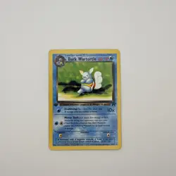 Pokemon Dark Wartortle 1st Edition 46/82 Team Rocket - Image 5