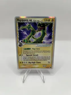 Pokemon TCG Rayquaza ex (Delta Species) 97/101 Dragon Frontiers Holo - LP - Image 1