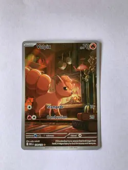 Vulpix 138/132 Illustration Rare Pokemon TCG Mega evolution NEAR MINT - Image 1