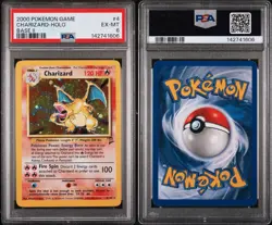 Pokemon TCG Charizard Holo Base Set 2 #4/130 PSA 6 2000 English Base Set II - Image 3