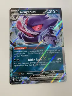 Pokemon TCG Gengar ex 104/162 Temporal Forces - Image 1