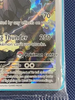 Pokemon TCG: N’s Zekrom MEP 031 Pokemon Center Stamped Sealed Promo - Image 2
