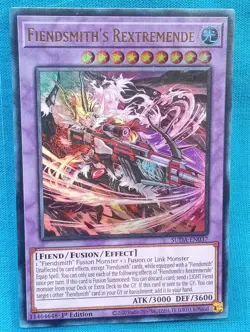 YuGiOh Cards - Fiendsmith's Rextremende - SUDA-EN037 - Near Mint - Image 1