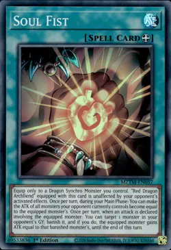 Soul Fist - Super Rare 1st Edition MZTM-EN057 - NM - YuGiOh - Image 1