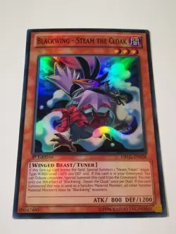 Blackwing - Steam the Cloak - DRLG-EN028 - Super Rare - 1st Edition Yugioh - Image 1