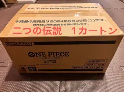 ONE PIECE Card OP-08x12Boxes Two Legends Booster Box Case Japanese A458 - Image 1