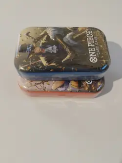 One Piece Tcg Tin Set Of 2 TS-02 OP-13 Volume 2 Bundle SEALED NIB UNOPENED - Image 3