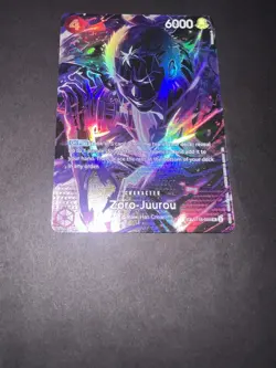 Zoro-Juurou (ST18-004) Alt Art English SP Rare OP12 - One Piece TCG - Image 3