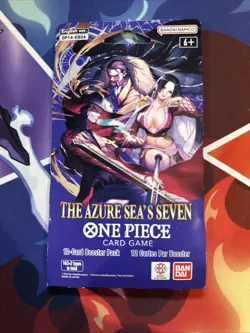 One Piece TCG: The Azure Sea's Seven Sleeved Booster Pack OP-14 English - Image 1