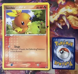 Torchic 74/109 JUMBO OVERSIZED Black Star Promo Pokemon Card - Image 1