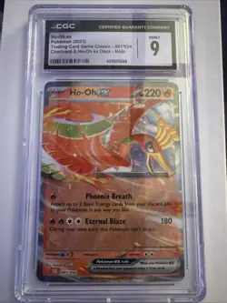 Pokemon TCG Ho-Oh EX Holo Rare Card - Image 1