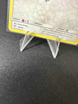 Evoli Eevee French Holo Promo Moderately Played Pokemon Card Foreign Language - Image 3