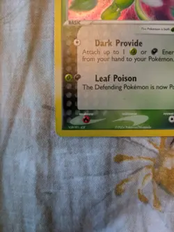 Dark Celebi 4/101 Ex Hidden Legends Holo Pokemon Card LP/MP - Image 2