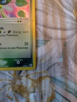 Dark Celebi 4/101 Ex Hidden Legends Holo Pokemon Card LP/MP - Image 3