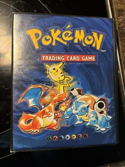 Pokemon 1999 Official Trading Card Game Nintendo WOTC Vintage Binder Only 742818083201 - Image 1