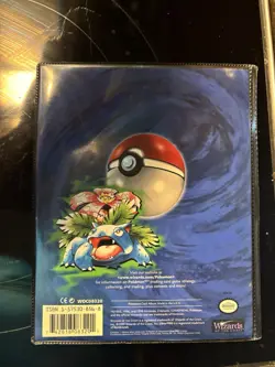 Pokemon 1999 Official Trading Card Game Nintendo WOTC Vintage Binder Only 742818083201 - Image 2