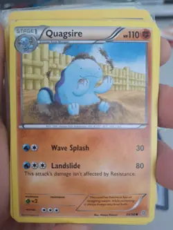 Pokemon TCG Quagsire XY Ancient Origins 39/98 Regular Common Card NM - Image 1