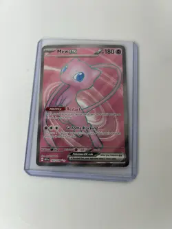 Pokemon TCG Mew EX 193/165 Scarlet & Violet 151 Holo Card - Image 1