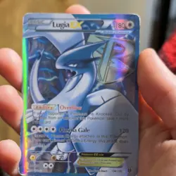 Pokemon Lugia EX Ultra Rare Holo Card 134/135 Plasma Storm 180 HP - Image 1