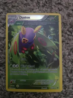Pokemon Dustox Stage 2 Reverse Holo Δ Plus Roaring Skies 8/108 Rare 130 HP Card - Image 1