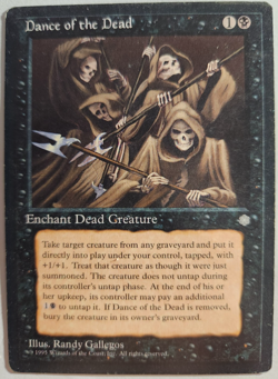 MTG - Ice Age - Dance of the Dead - Lightly played - Image 1