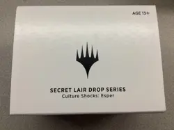 MTG Secret Lair Drop Series Factory Sealed Culture Shocks: Esper - Image 1