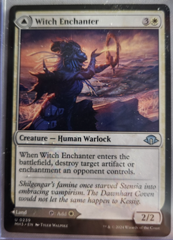 MTG - 2024 Modern Horizons 3 - Witch Enchanter - Unplayed - Pack to sleeve - Reg - Image 1