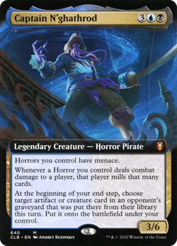 Captain N'ghathrod (REGULAR) x1 - MTG CLB #640 - Image 1