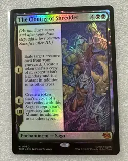 MTG Teenage Mutant Ninja Turtles - The Cloning of Shredder - Foil Mythic M 0060 - Image 1
