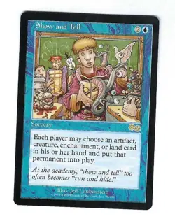 Show and Tell - Urzas Saga - Magic The Gathering NM/M (Never Played) - Image 1