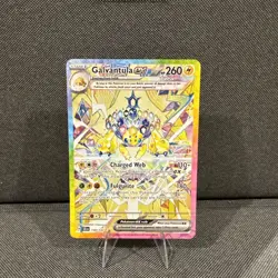 2024 Pokemon Stellar Crown Galvantula ex Special Illustration Rare #168/142 - Image 1