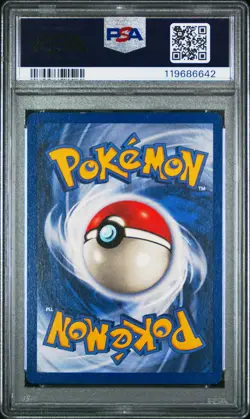 1999 POKEMON BASE SET UNLIMITED #27 FARFETCH'D PSA 8 - Image 2