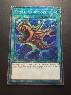 Yugioh! Drachenrufflote Platinum Secret Rare - RA03-DE087 1. Auflage - Deutsch - Image 1