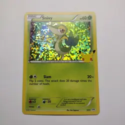 Pokemon TCG - Snivy Holo 5/25 - 25th Anniversary McDonalds Promo 2021 - LP - Image 1