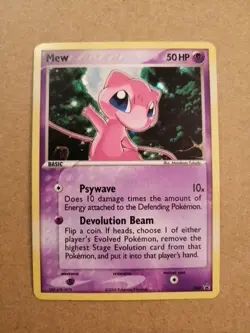 Mew 040 MP-DMG Holo Promo Nintendo Black Star Promos 2003 Pokemon TCG - Image 1