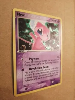 Mew 040 MP-DMG Holo Promo Nintendo Black Star Promos 2003 Pokemon TCG - Image 2