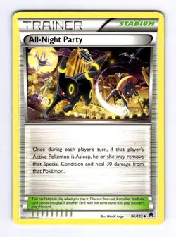 All-Night Party XY - BREAKpoint #96 (2016) Uncommon MP Pokemon - Image 1