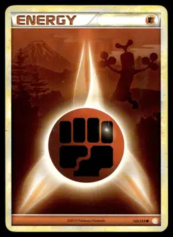 Fighting Energy #120 - Pokemon HeartGold & SoulSilver - LP - Image 1