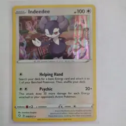 Indeedee 56/72 Shining Fates Holo Rare Pokemon - Same Day Shipping! - Image 1