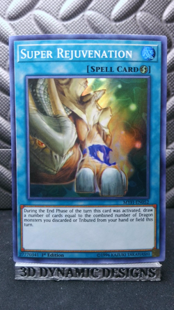 | Yugioh Super Rejuvenation MYFI-EN052 1st Super Rare Mystic Fighters NM 🔥 | - Image 1