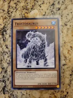 YUGIOH TCG Wild Survivors - Frostosaurus WISU-EN008 - Image 1