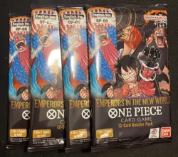 One Piece CCG - 33x Sealed Booster Card Pack OP06 07 08 09 OP10 OP13 OP14 PRB02+ - Image 5