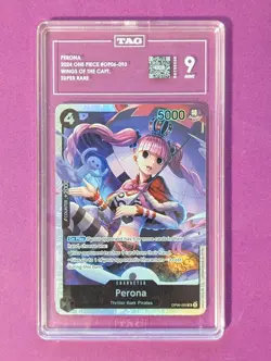 Perona OP06-093 SR Wings of the Captain One Piece Card Game TAG 9 - Image 1