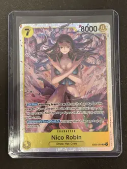 Nico Robin SR EB03-055 Extra Booster: One Piece Heroines Edition English NM - Image 1