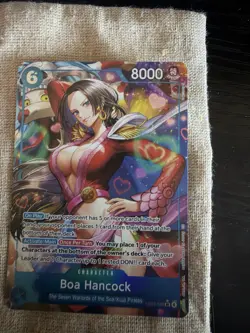 One Piece Card Game Bandai Boa Hancock EB03-026 SP Character 8000 Power Special - Image 1