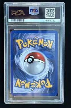 Pokemon EX Emerald Deoxys #93/106 Holo Card Ultra Rare PSA 7 DOUBLE SWIRL🌀🌀 - Image 2