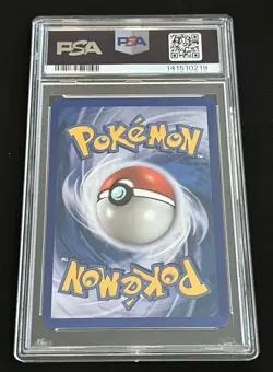 Pokemon EX Emerald Deoxys #93/106 Holo Card Ultra Rare PSA 7 DOUBLE SWIRL🌀🌀 - Image 4